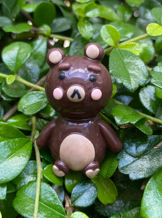 Huggy Bear Clay Charm